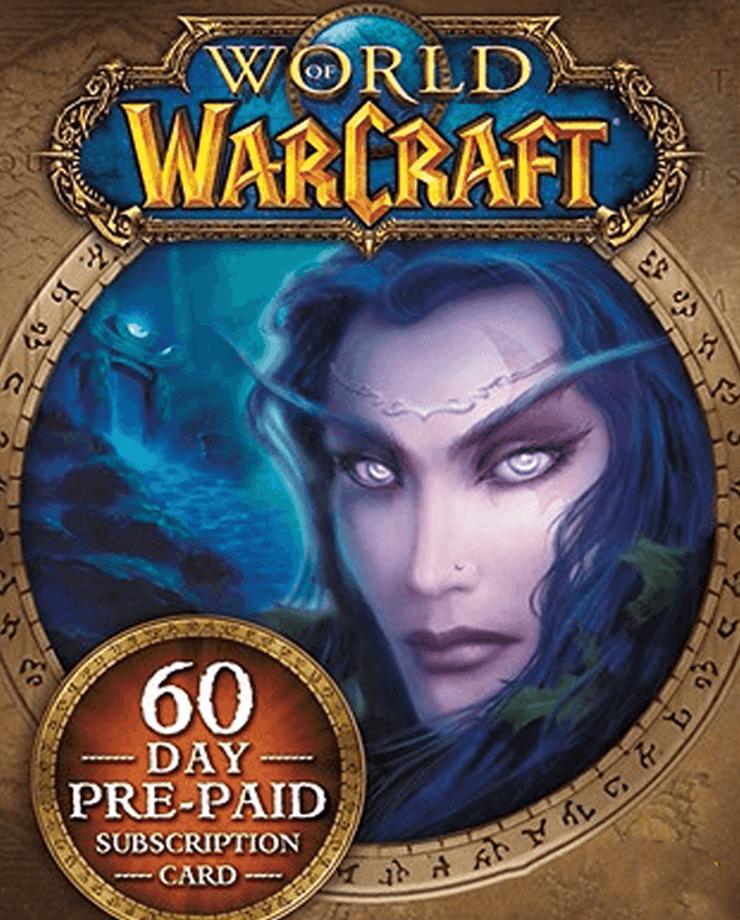 Карта игрового времени World of Warcraft (60 дней) (PC и Mac)