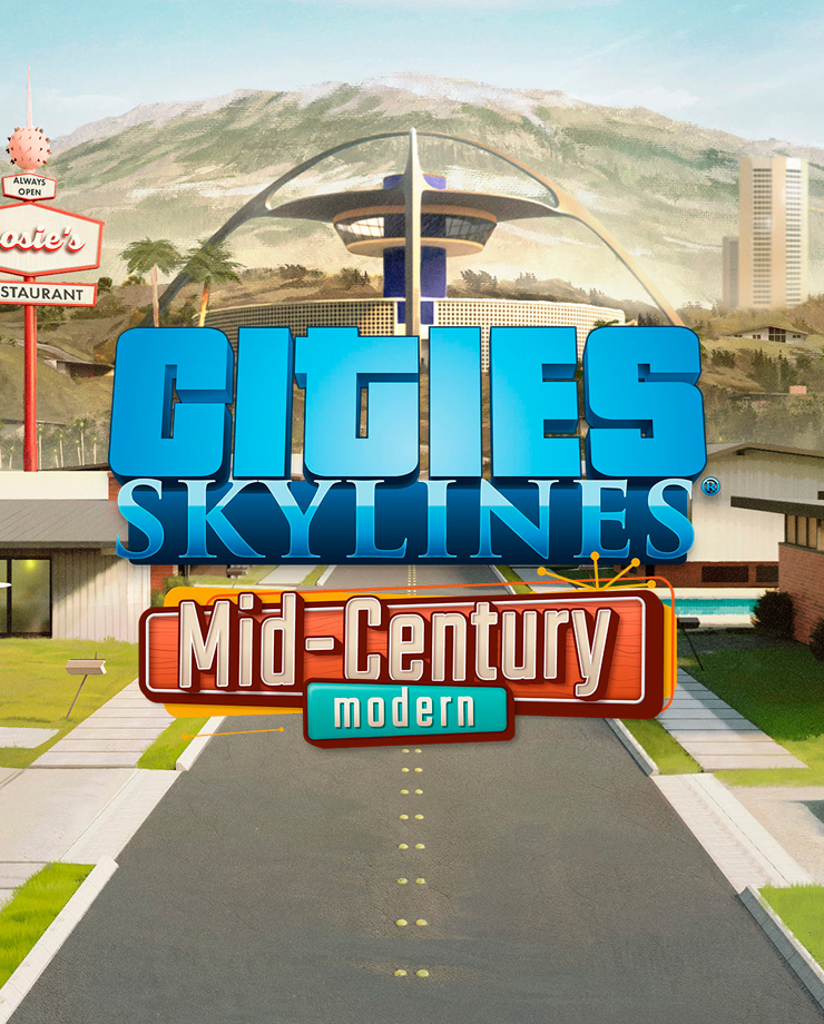 Cities: Skylines — Content Creator Pack: Mid-Century Modern (PC и Mac)