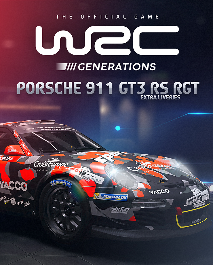 WRC Generations — Porsche 911 GT3 RS RGT Extra liveries