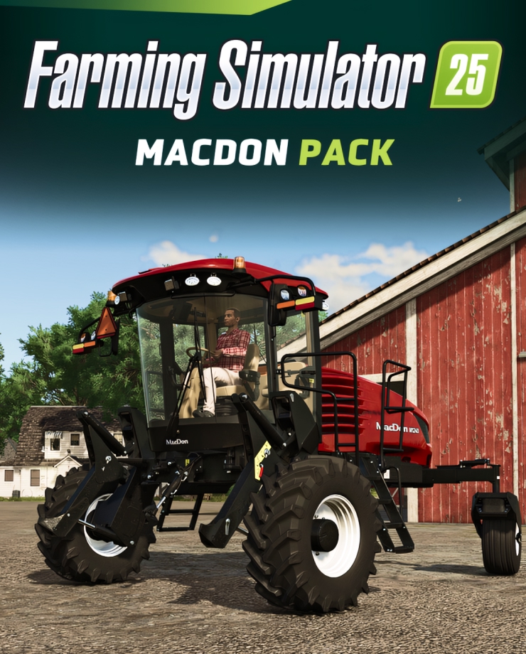 Farming Simulator 25 — MacDon Pack (PC и Mac)