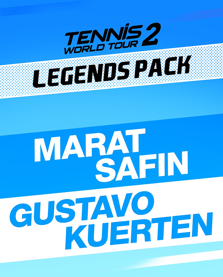 Tennis World Tour 2 Legends Pack