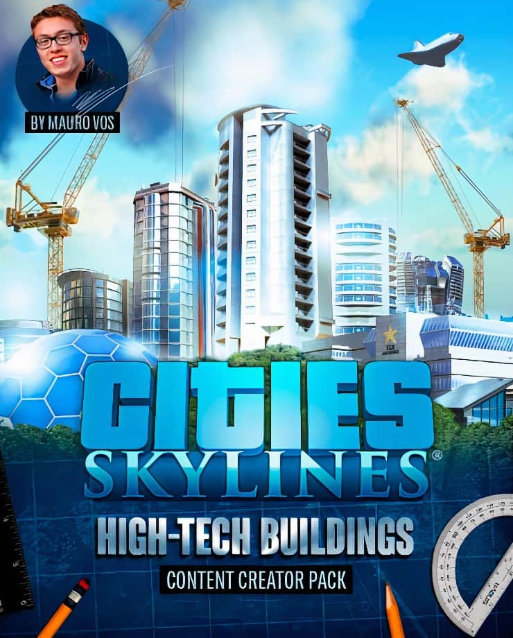 Cities: Skylines — Content Creator Pack: High-Tech Buildings (PC и Mac)