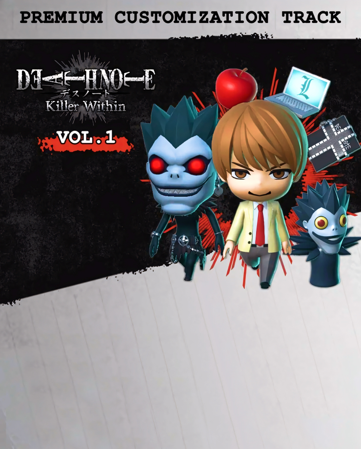 DEATH NOTE Killer Within — Premium Customization Track Vol. 1