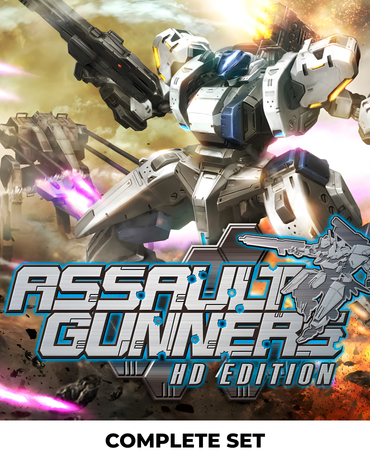 ASSAULT GUNNERS HD EDITION COMPLETE SET