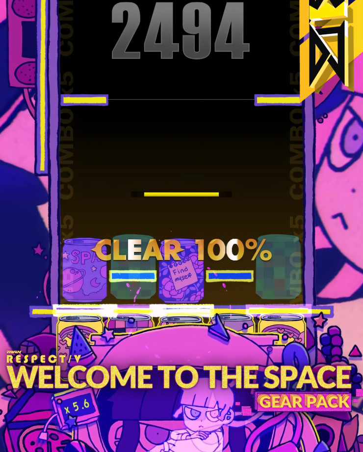 DJMAX RESPECT V — Welcome to the Space GEAR PACK