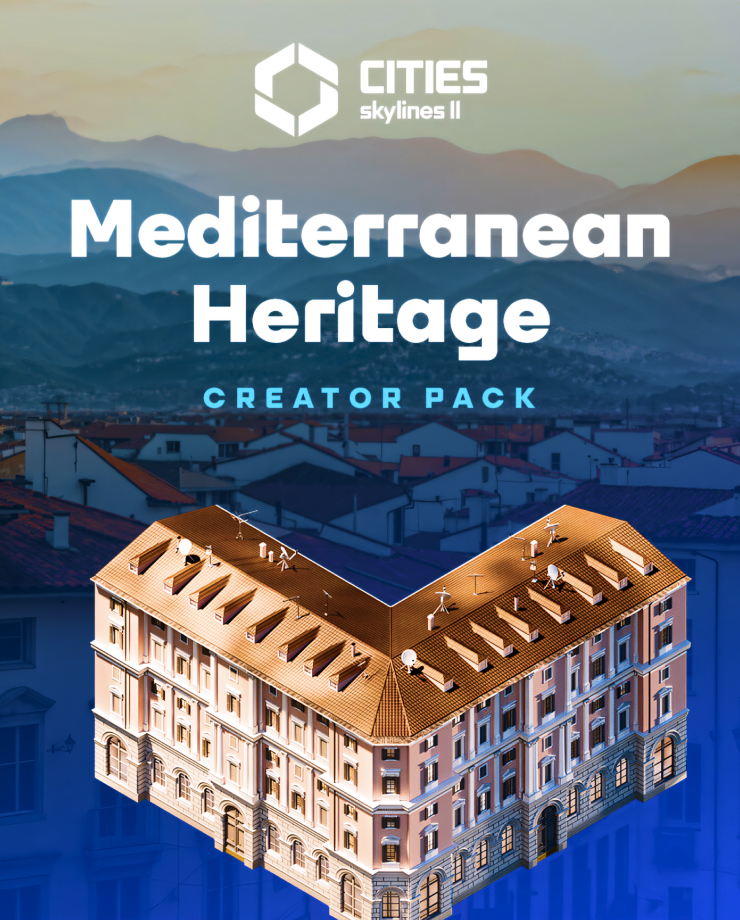 Cities: Skylines II — Creator Pack: Mediterranean Heritage