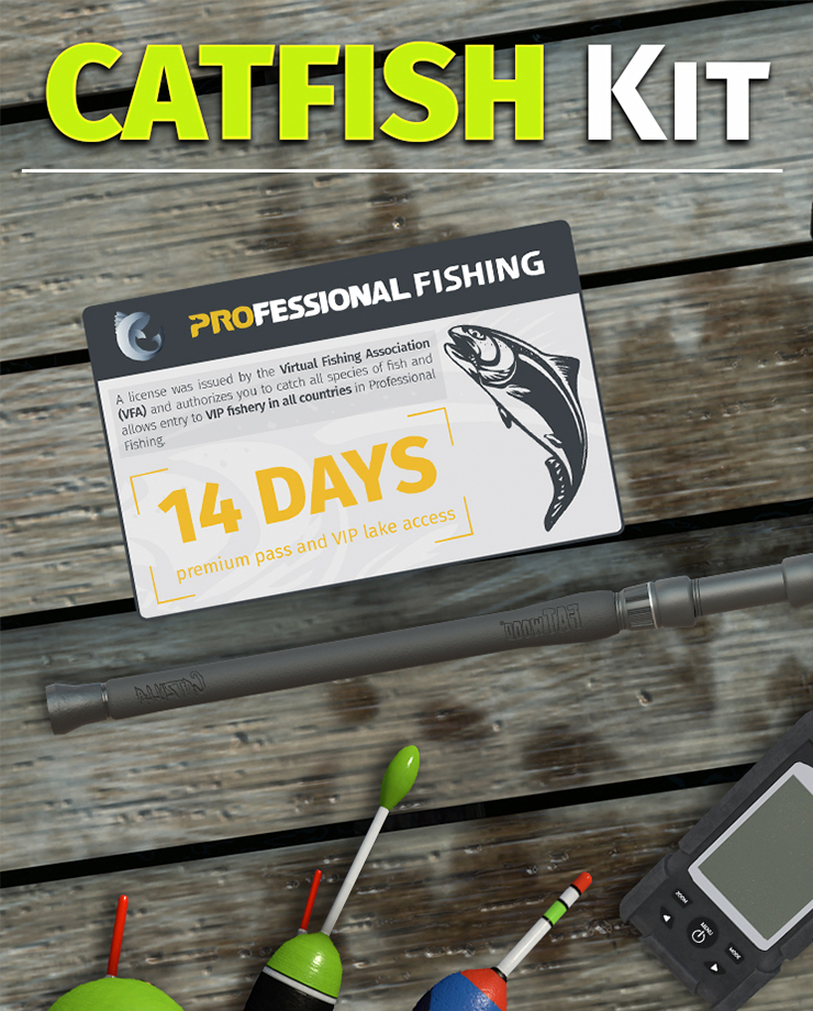 Professional Fishing: Catfish Kit