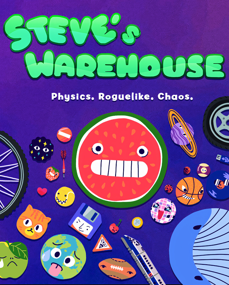 Steve’s Warehouse: Physics. Roguelike. Chaos.