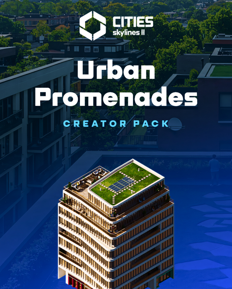 Cities: Skylines II — Creator Pack: Urban Promenades