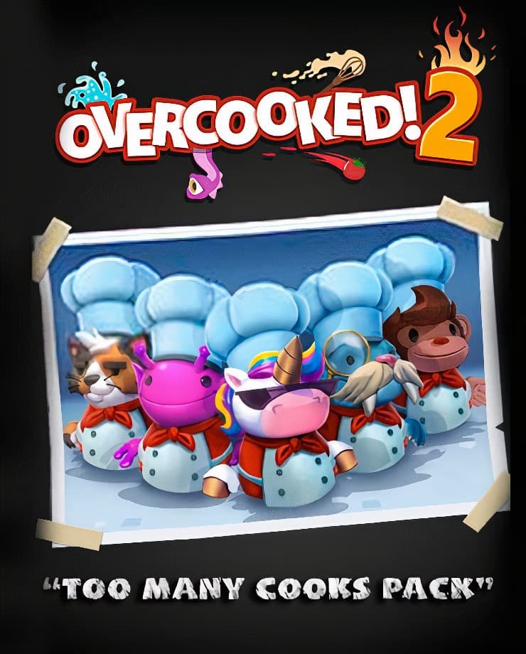 Overcooked! 2 – Too Many Cooks Pack (PC и Mac)