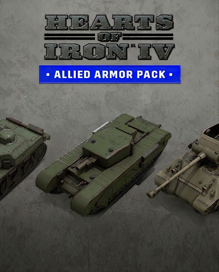 Hearts of Iron IV: Allied Armor Pack (PC и Mac)