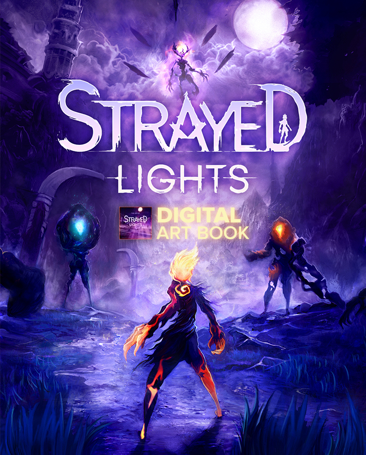 Strayed Lights Digital Art Book
