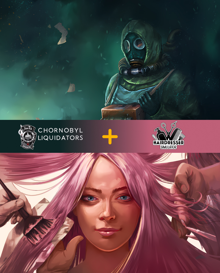 Chornobyl Liquidators + Hairdresser Simulator Bundle