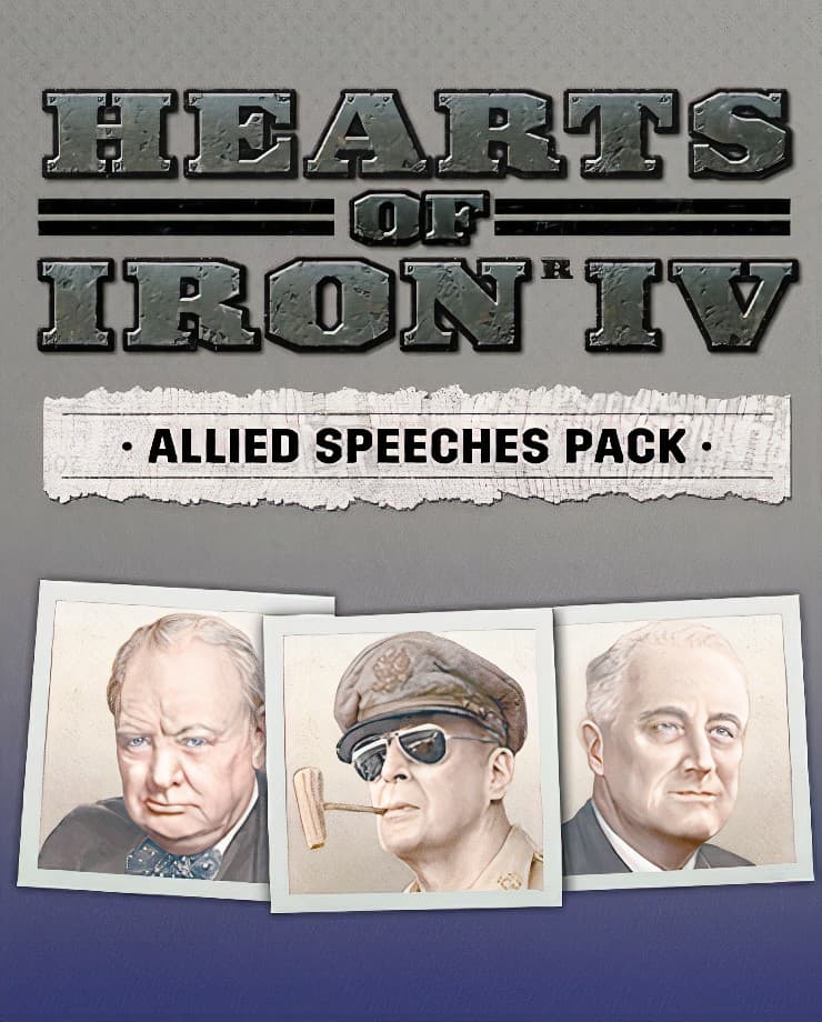 Hearts of Iron IV: Allied Speeches Pack (PC и Mac)