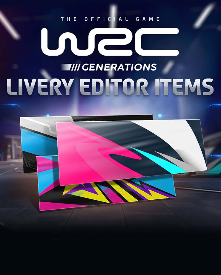 WRC Generations — Livery editor extra items